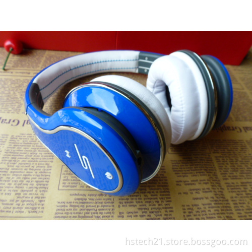 Wired&Wireless SMS Audio Street by 50 Cent sync Over-Ear Wired Stereo DJ Headphones in black,white,red,blue.